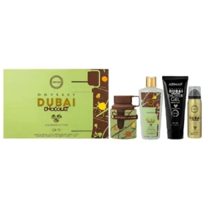 ARMAF SET ODYSSEY CHOCOLAT 4PC EDP 3.4OZ