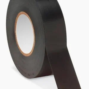 Cinta eléctrica PVC negra