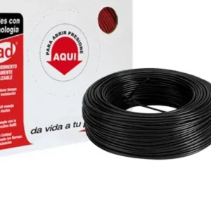 Cable de cobre THHN #10 negro caja 100 mts