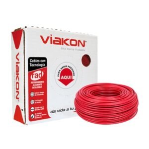 Cable de cobre THHN #12 rojo caja 100 mts