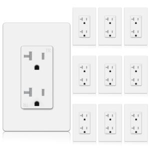MicmiTomacorriente, receptáculo decorador, 20 amperios 125V
